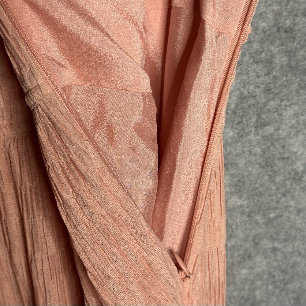 Jonathan Simkhai Celeste Maxi Dress in Porcelain Pink Sz: 6 - Picture 13 of 13